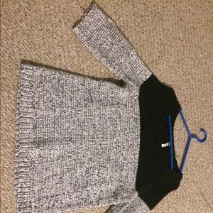 3/4 length sleeve knitted sweater
